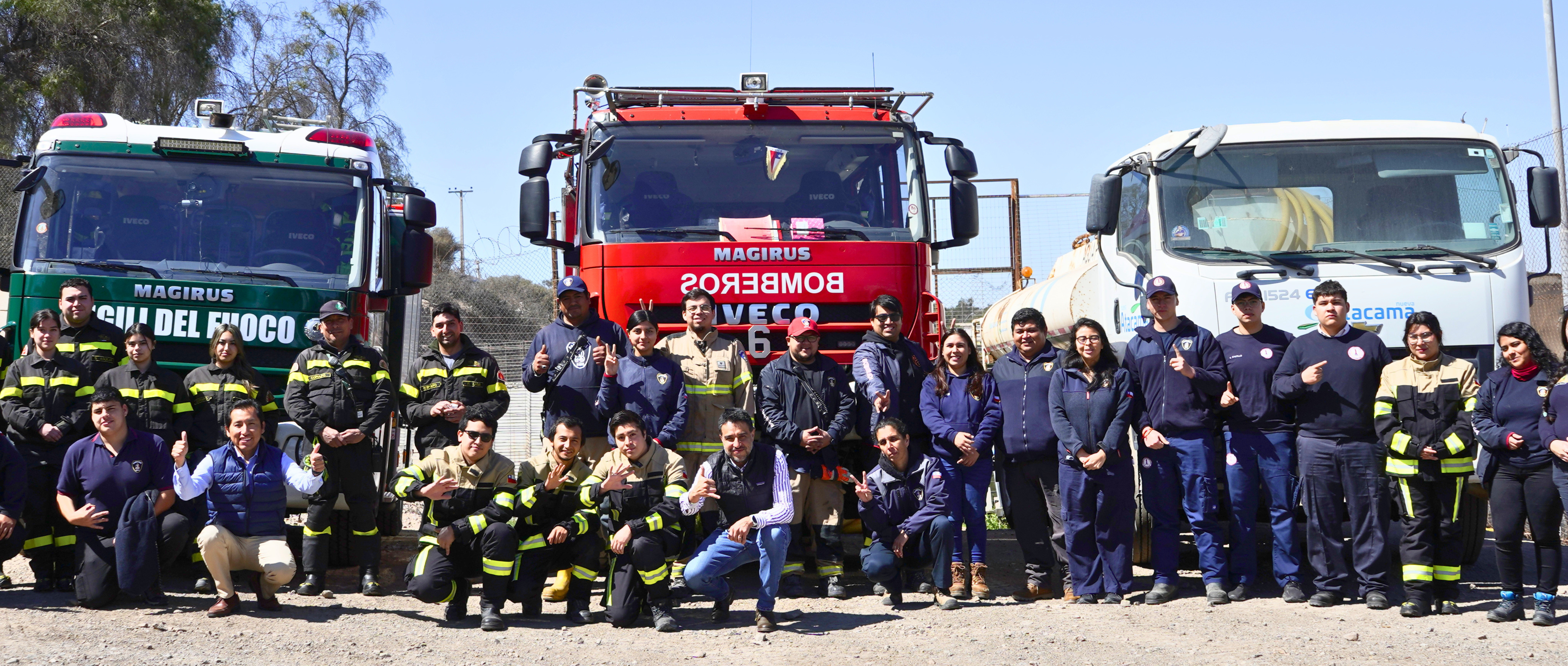 Información para bomberos